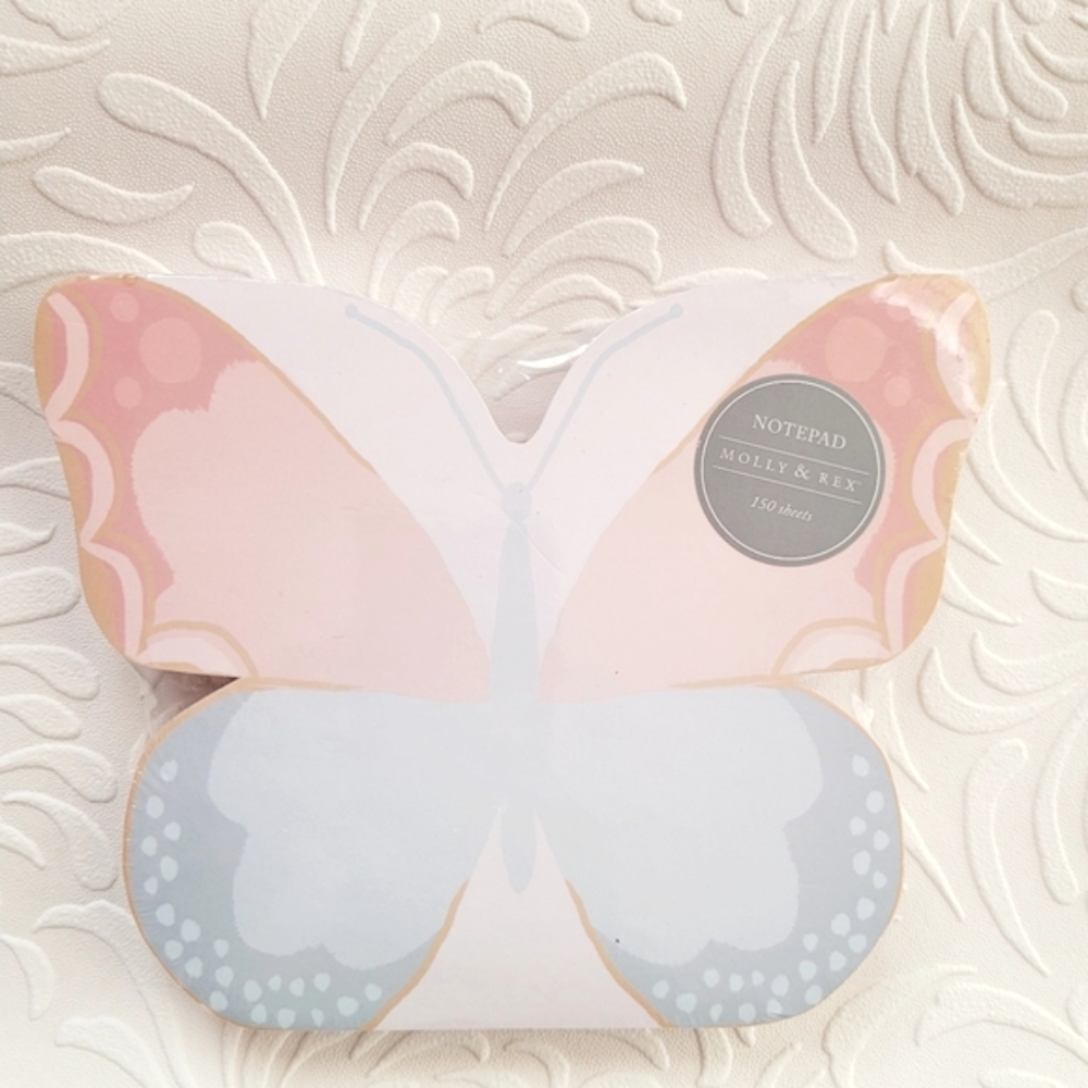 Molly & Rex Large Butterfly Notepad
